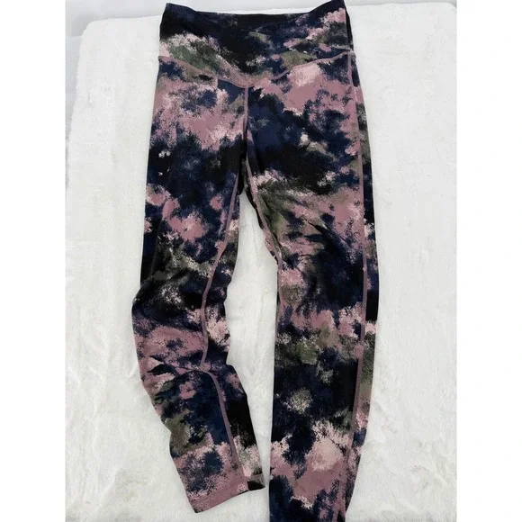 Jenni Intimates Womens Tie Dye Leggings Pants Size M - Picture 2 of 6